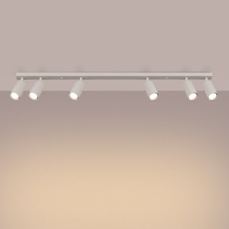 Plafon RING 6L beżowy