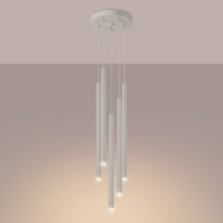 Lampa wisząca PASTELO 5P beżowa