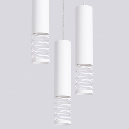 Lampa wisząca LAMI 3P biały