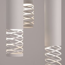 Lampa wisząca LAMI 3P biały