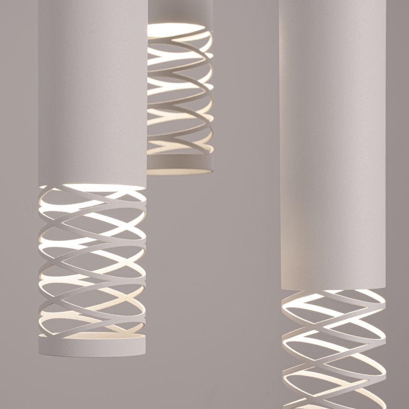 Lampa wisząca LAMI 3P biały