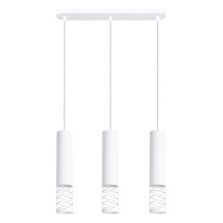 Lampa wisząca LAMI 3L biały