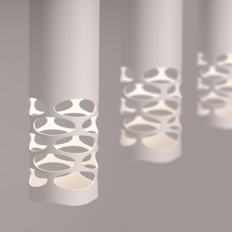 Lampa wisząca LIRO 3L biały