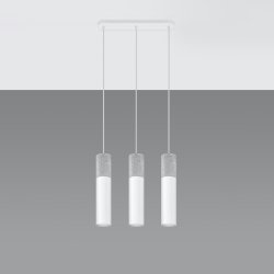 Lampa wisząca BORGIO 3L biały
