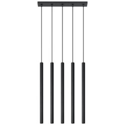 Lampa wisząca PASTELO 5 czarna
