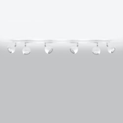 Plafon OCULARE 6L biały