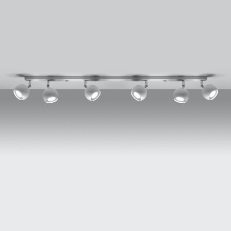 Plafon OCULARE 6L biały