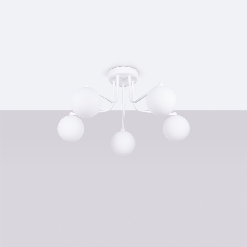 Żyrandol ASTRAL 5 biały