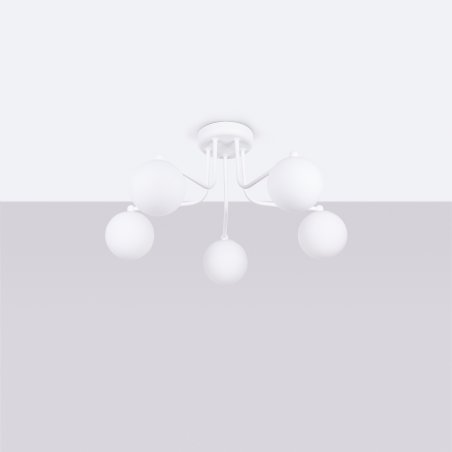 Żyrandol ASTRAL 5 biały