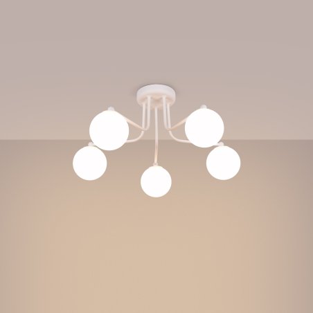 Żyrandol ASTRAL 5 biały