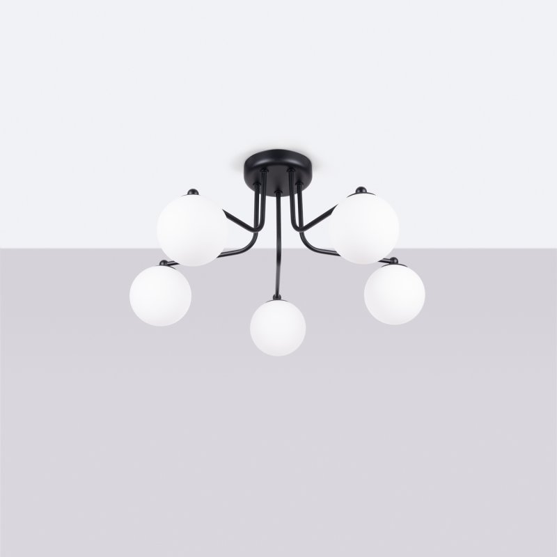 Żyrandol ASTRAL 5 czarny