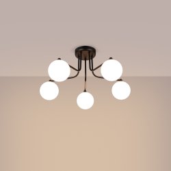 Żyrandol ASTRAL 5 czarny