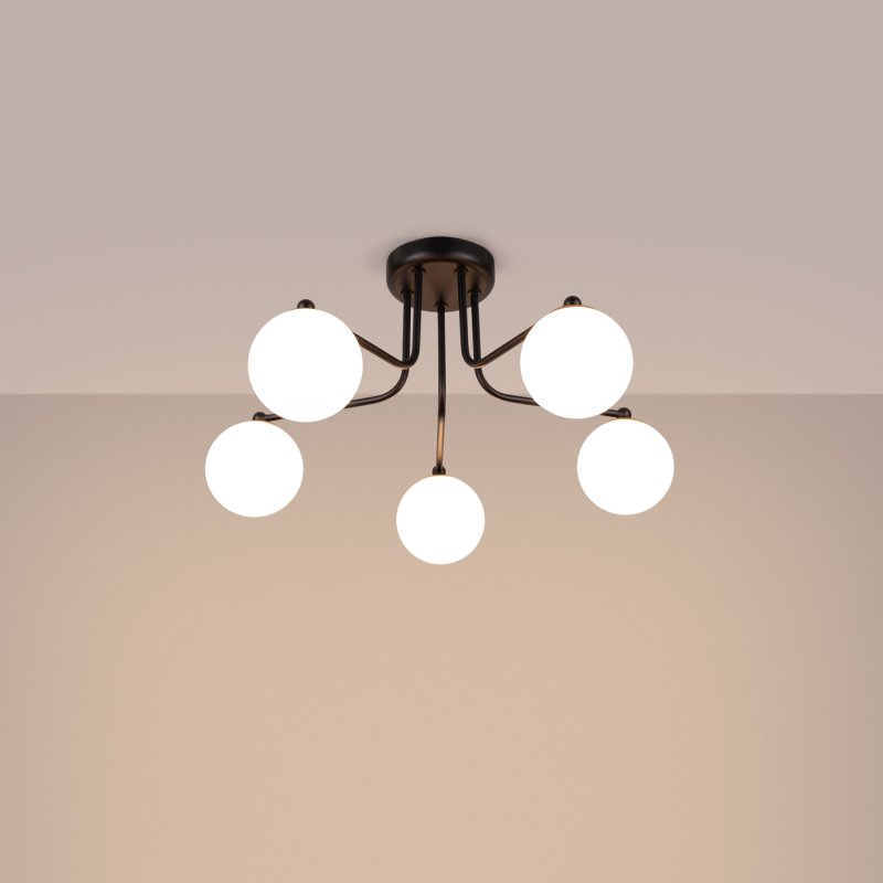 Żyrandol ASTRAL 5 czarny