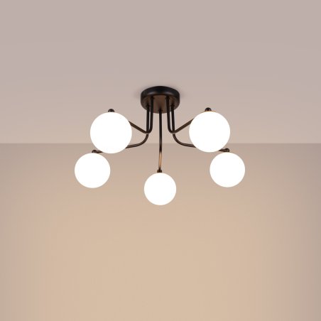 Żyrandol ASTRAL 5 czarny