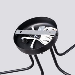 Żyrandol ASTRAL 5 czarny