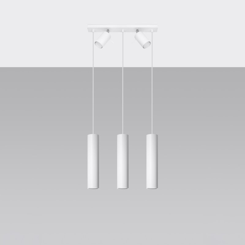 Lampa wisząca RING 3 biały