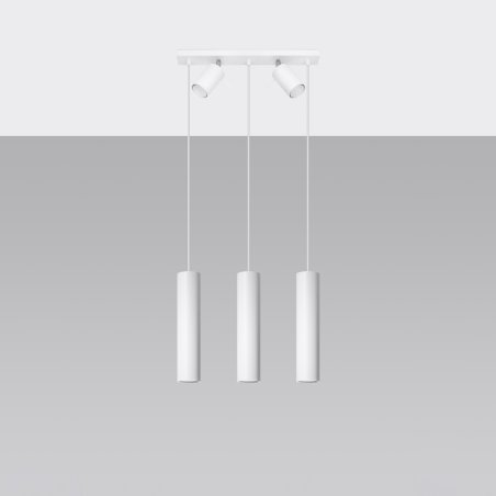 Lampa wisząca RING 3 biały