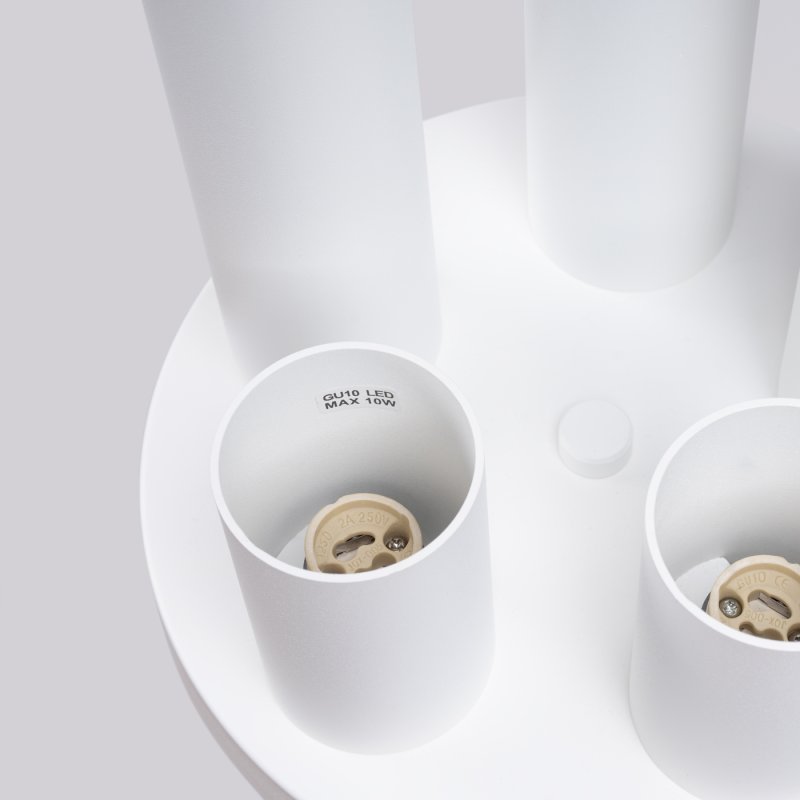 Plafon LAGOS 5P biały