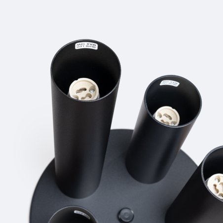 Plafon LAGOS 5P czarny