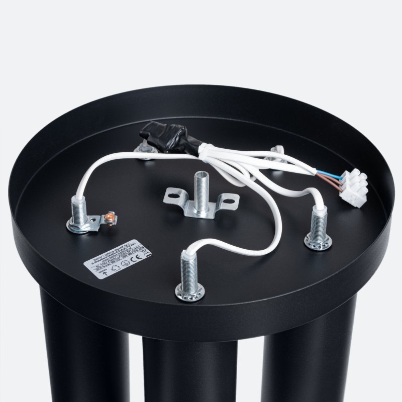 Plafon LAGOS 5P czarny