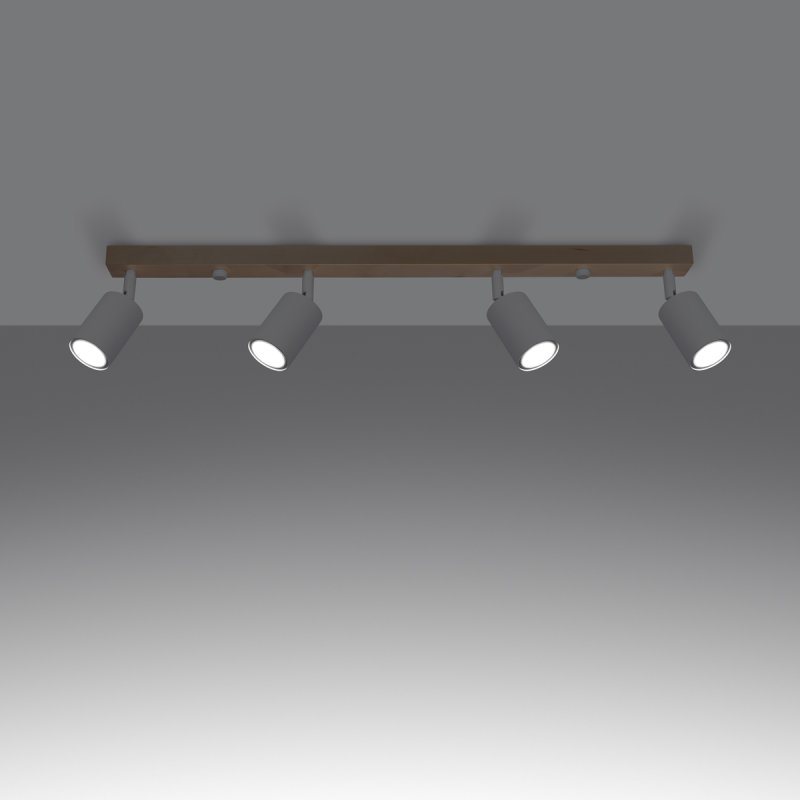 Plafon VERDO 4 biały