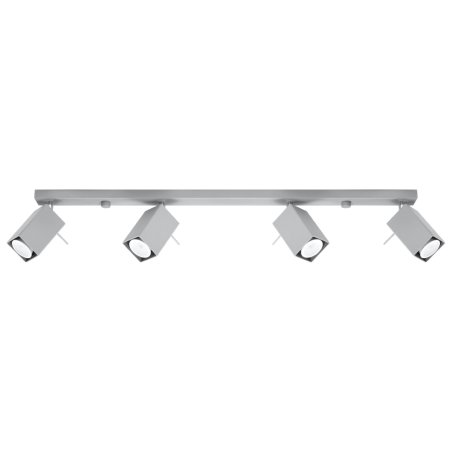 Plafon MERIDA 4L szary