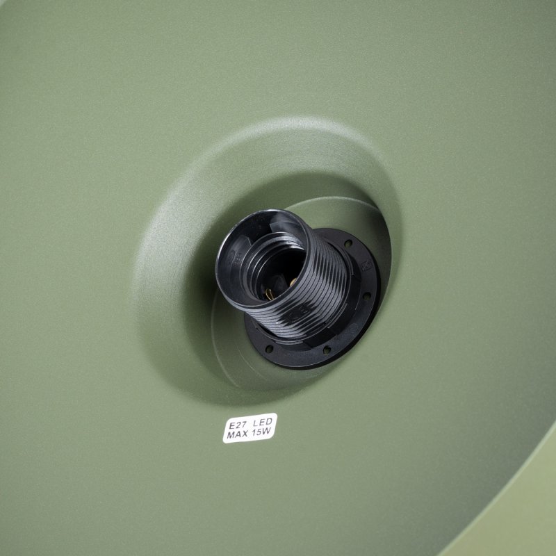 Lampa wisząca BILO zielona oliwka