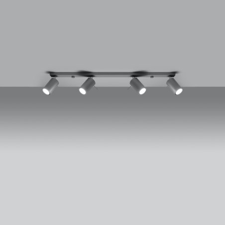 Plafon RING 4L szary