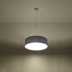 Lampa wisząca ARENA 35 szara