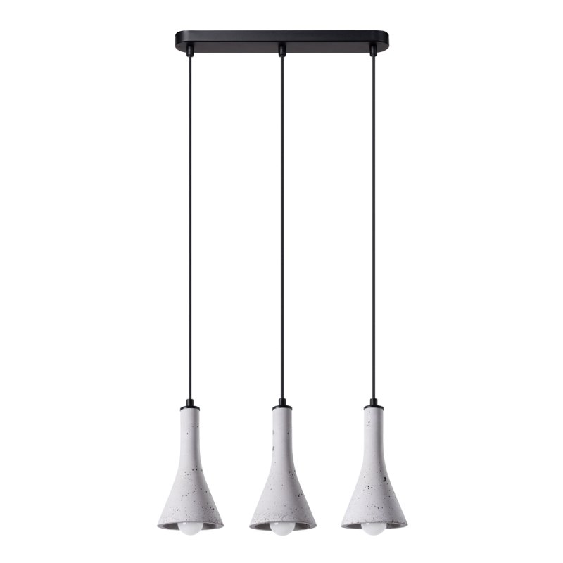 Lampa wisząca REA 3L beton