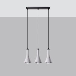 Lampa wisząca REA 3L beton