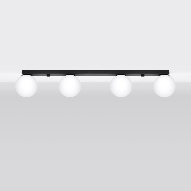 Plafon YOLI 4 czarny