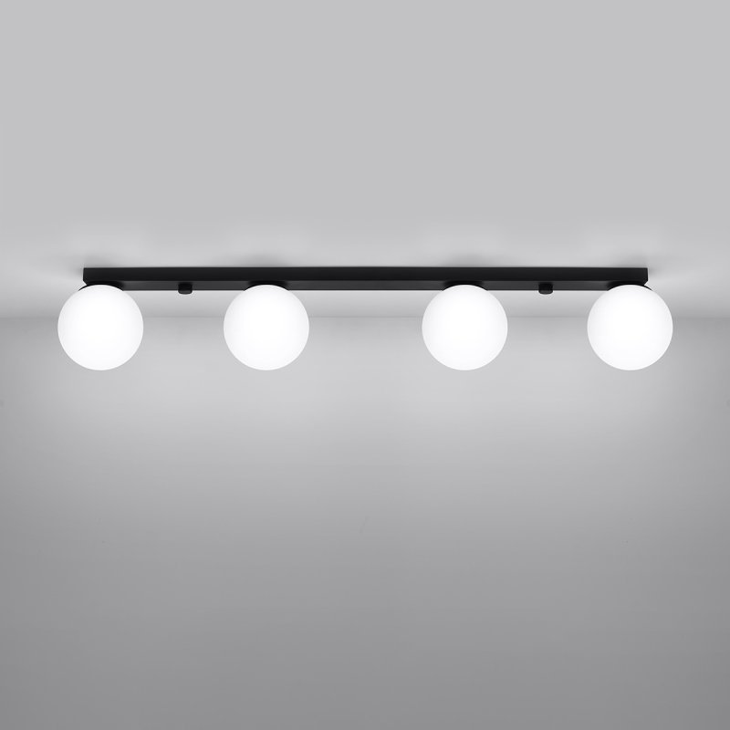 Plafon YOLI 4 czarny