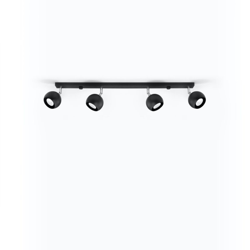 Plafon OCULARE 4L czarny