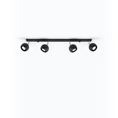 Plafon OCULARE 4L czarny