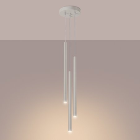 Lampa wisząca PASTELO 3P beżowa