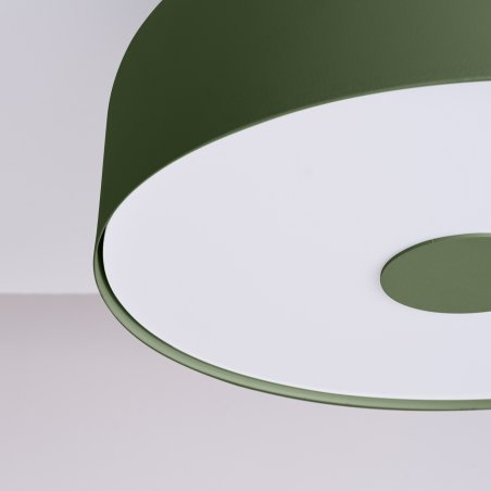 Plafon OMIQ zielony oliwkowy