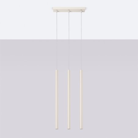 Lampa wisząca PASTELO 3 beżowa