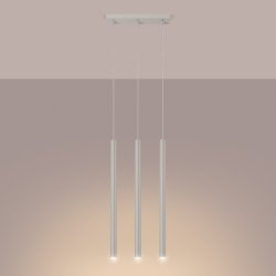 Lampa wisząca PASTELO 3 beżowa