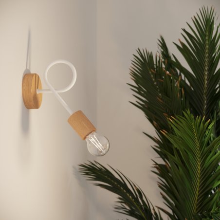 Żyrandol EMBER 5 biały