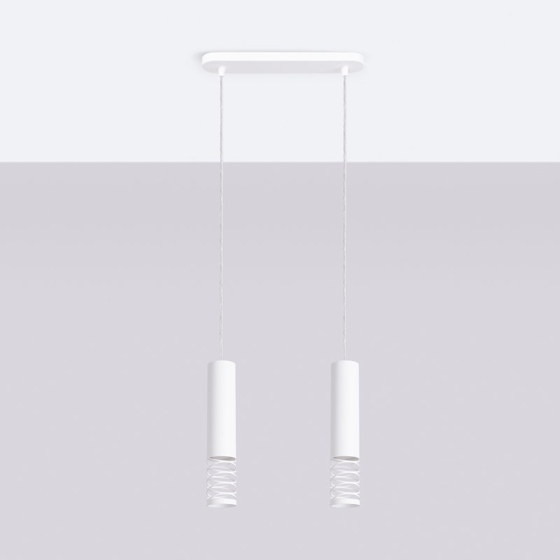 Lampa wisząca LAMI 2 biały