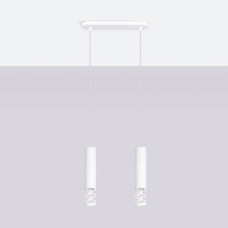 Lampa wisząca LIRO 2 biały