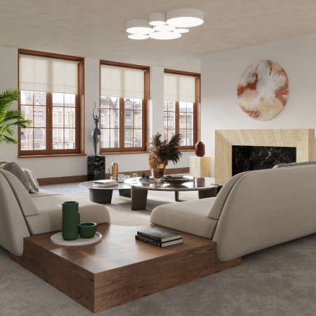 Lampa wisząca ARENA 35 biała