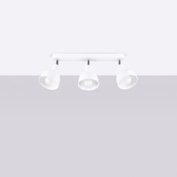 Plafon ELBA 3 biały