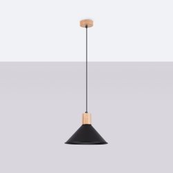 Lampa wisząca JAGA czarna