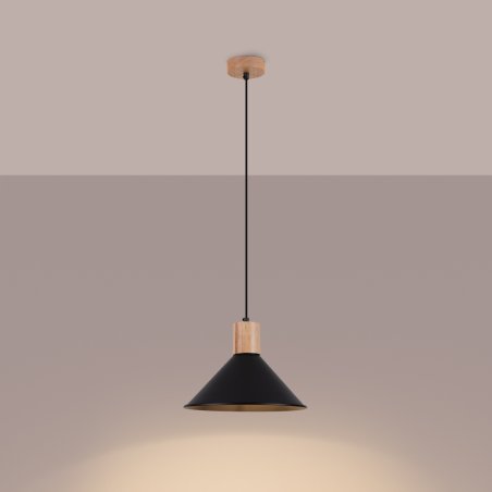 Lampa wisząca JAGA czarna