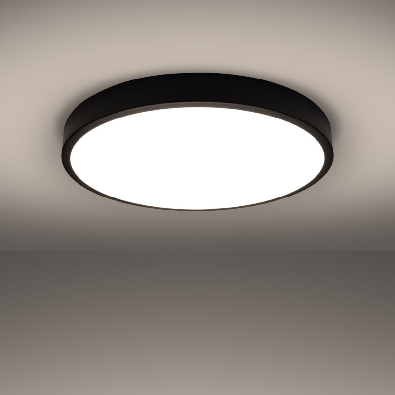 Plafon ONYX 60 czarny LED 3000K