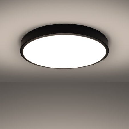 Plafon ONYX 60 czarny LED 3000K