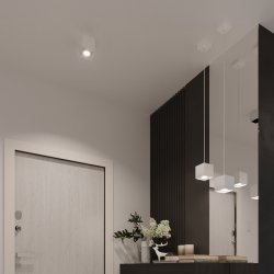 Plafon QUAD 2 biały