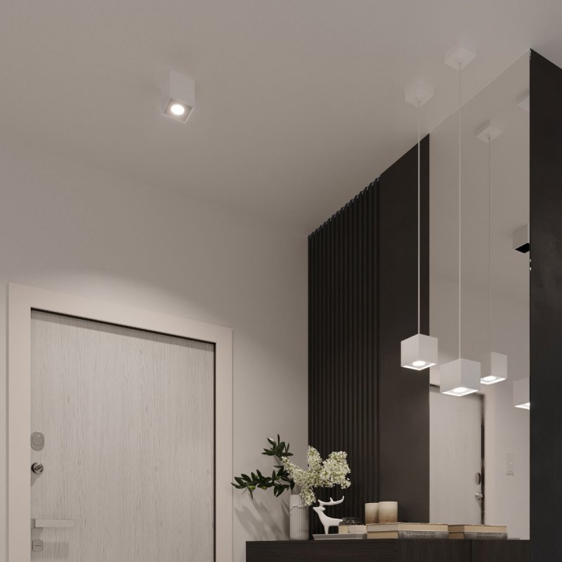 Plafon QUAD 2 biały